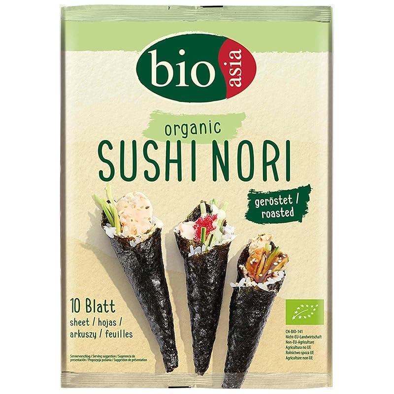 Mi opinión sobre las Hojas de Nori Ecológicas de Bioasia para sushi.