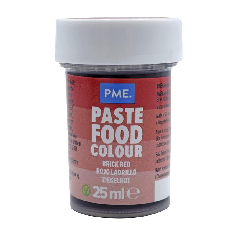 Mi experiencia con el colorante alimentario PME Rojo Ladrillo.