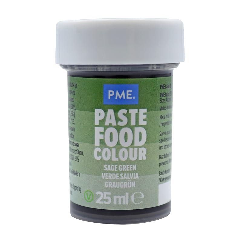 Mi experiencia con el colorante alimentario verde salvia de PME.
