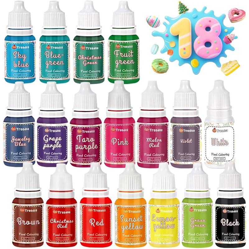 Mi opinión sobre los Colorantes Alimentarios líquidos de 18 colores.