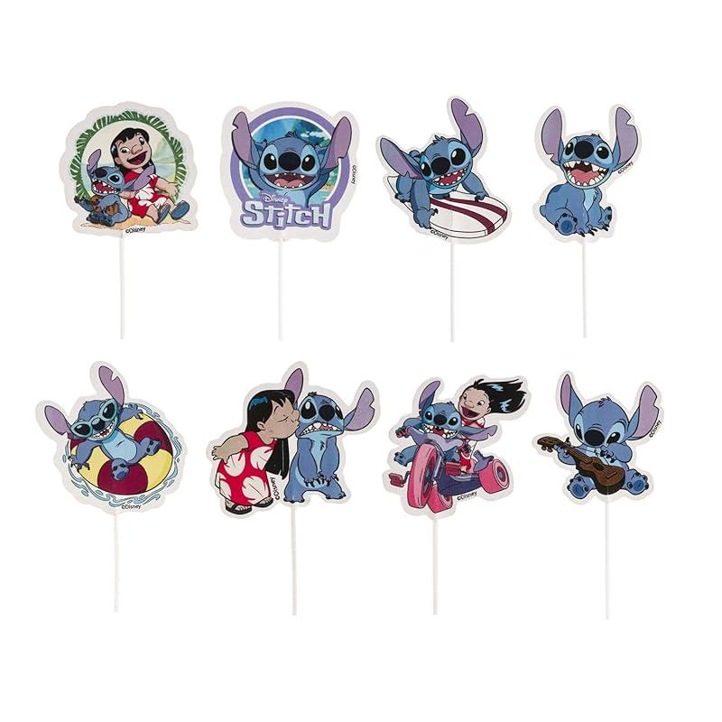Mi opinión sobre los cupcake toppers Dekora de Lilo y Stitch.