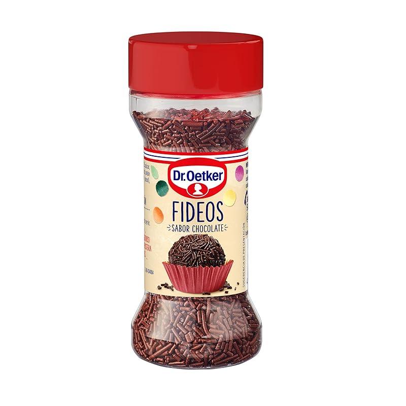 Mi opinión sobre los Fideos de Chocolate de Dr. Oetker para decorar.