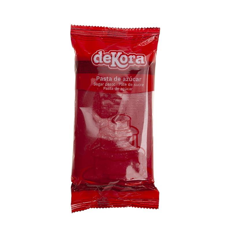 Mi opinión sobre el fondant Dekora rojo de 250gr.