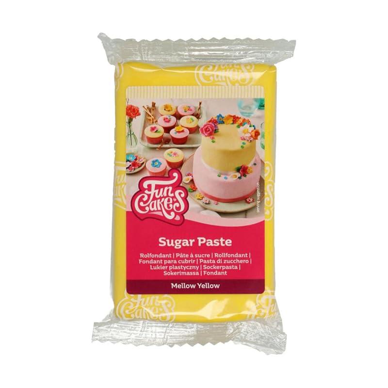 Mi opinión sobre la Pasta de Azúcar Amarilla de FunCakes.
