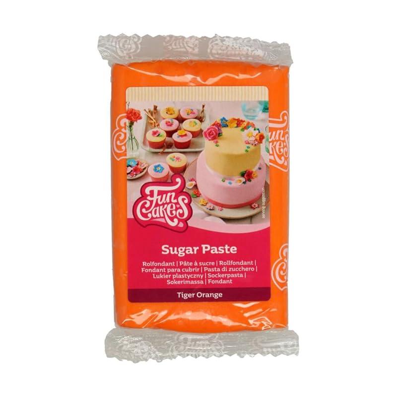 Mi opinión sobre la Pasta de Azúcar Anaranjado de FunCakes.