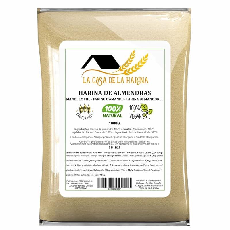 Mi experiencia con la harina de almendra premium 1kg keto.