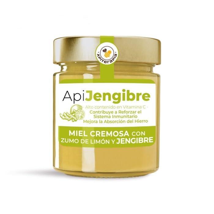 Mi opinión sobre la miel ApiJengibre con jengibre y limón.