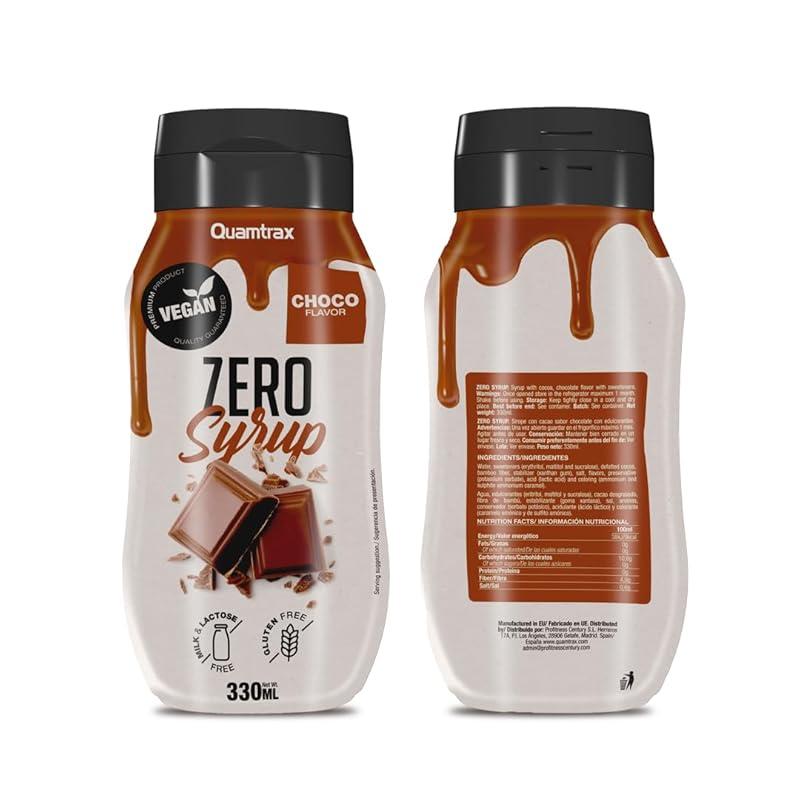 Mi opinión sobre el sirope Quamtrax de chocolate 0 calorías.